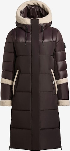 Manteau d’hiver 'Desna2' khujo en violet : devant