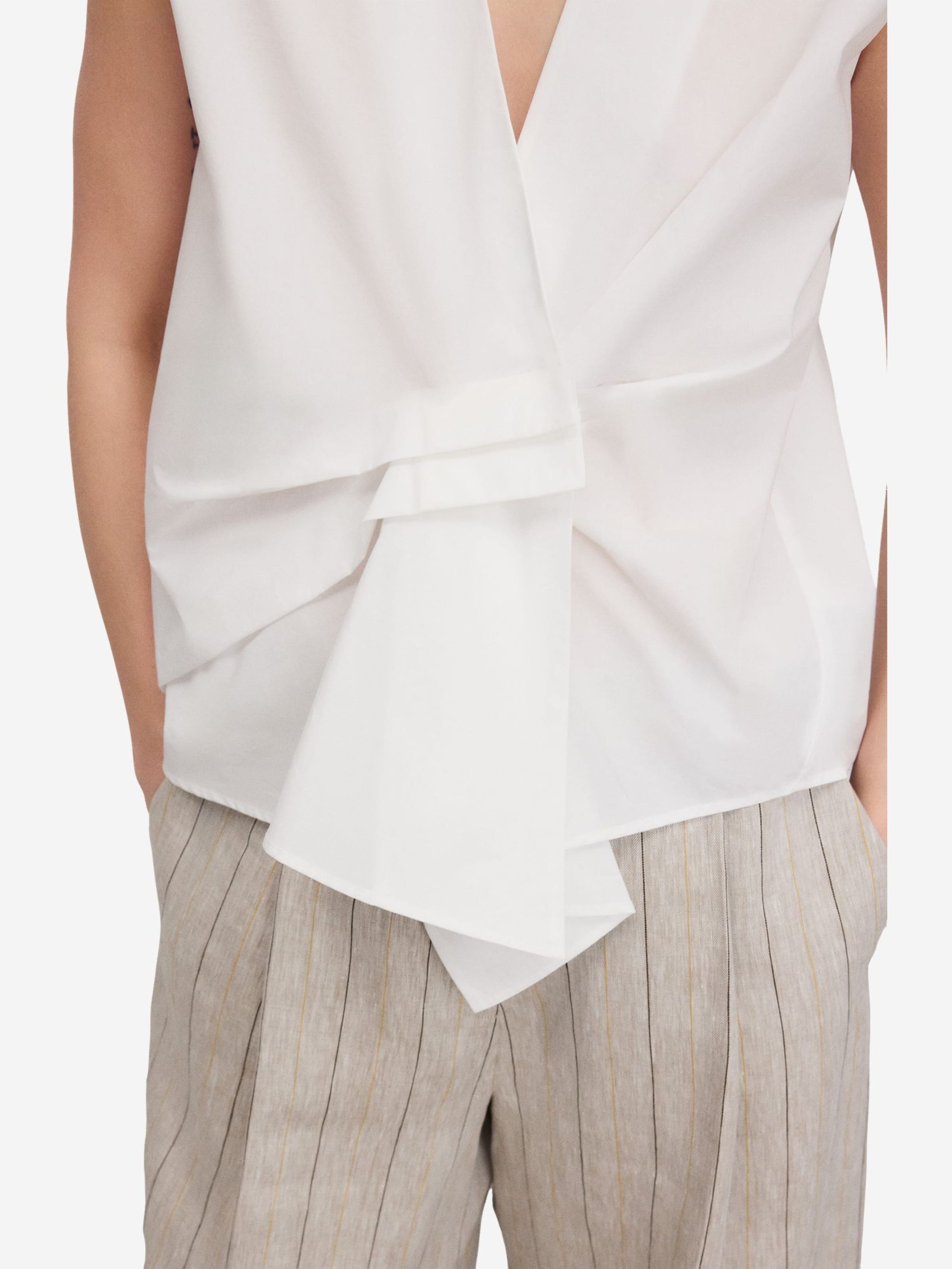 Adolfo Dominguez Toppi värissä valkoinen