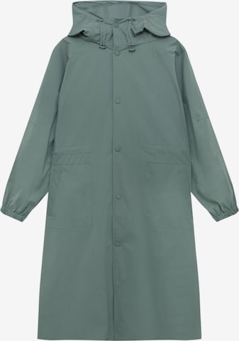 Pull&Bear Between-Seasons Coat in Green: front