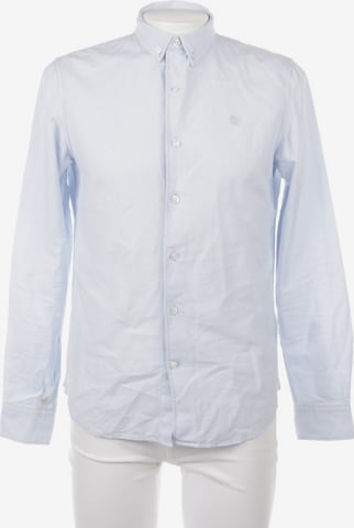 TIMBERLAND Button Up Shirt in S in Blue: front