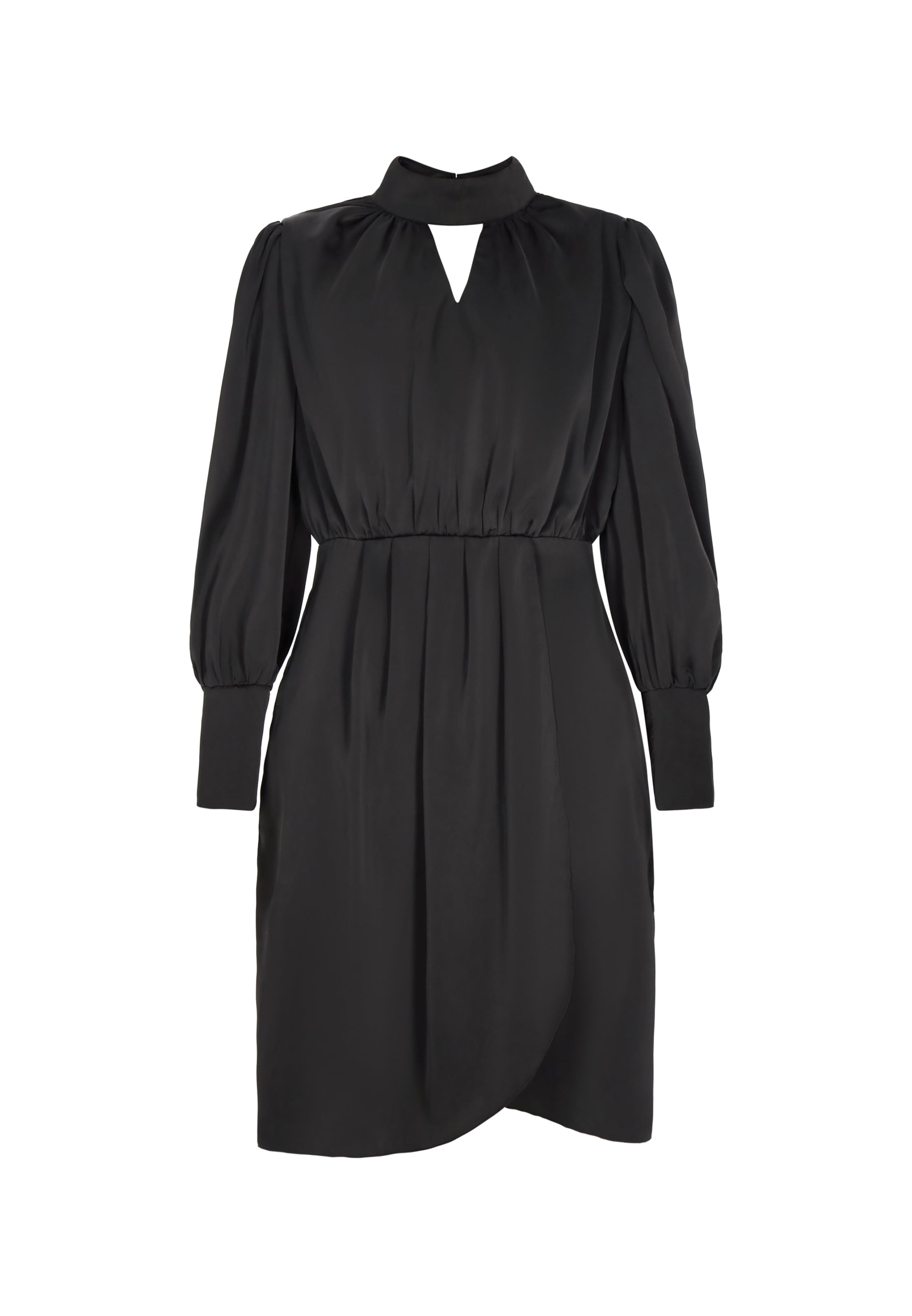 faina - Vestido de gala en negro: frente