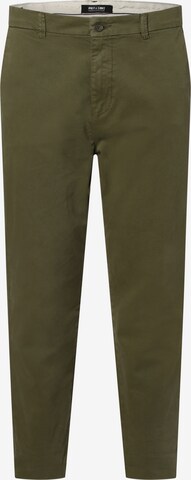 Only & Sons Chino Pants 'Kent' in Green: front