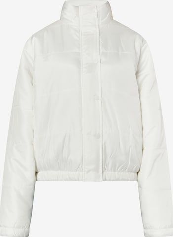 Veste mi-saison MYMO en blanc : devant