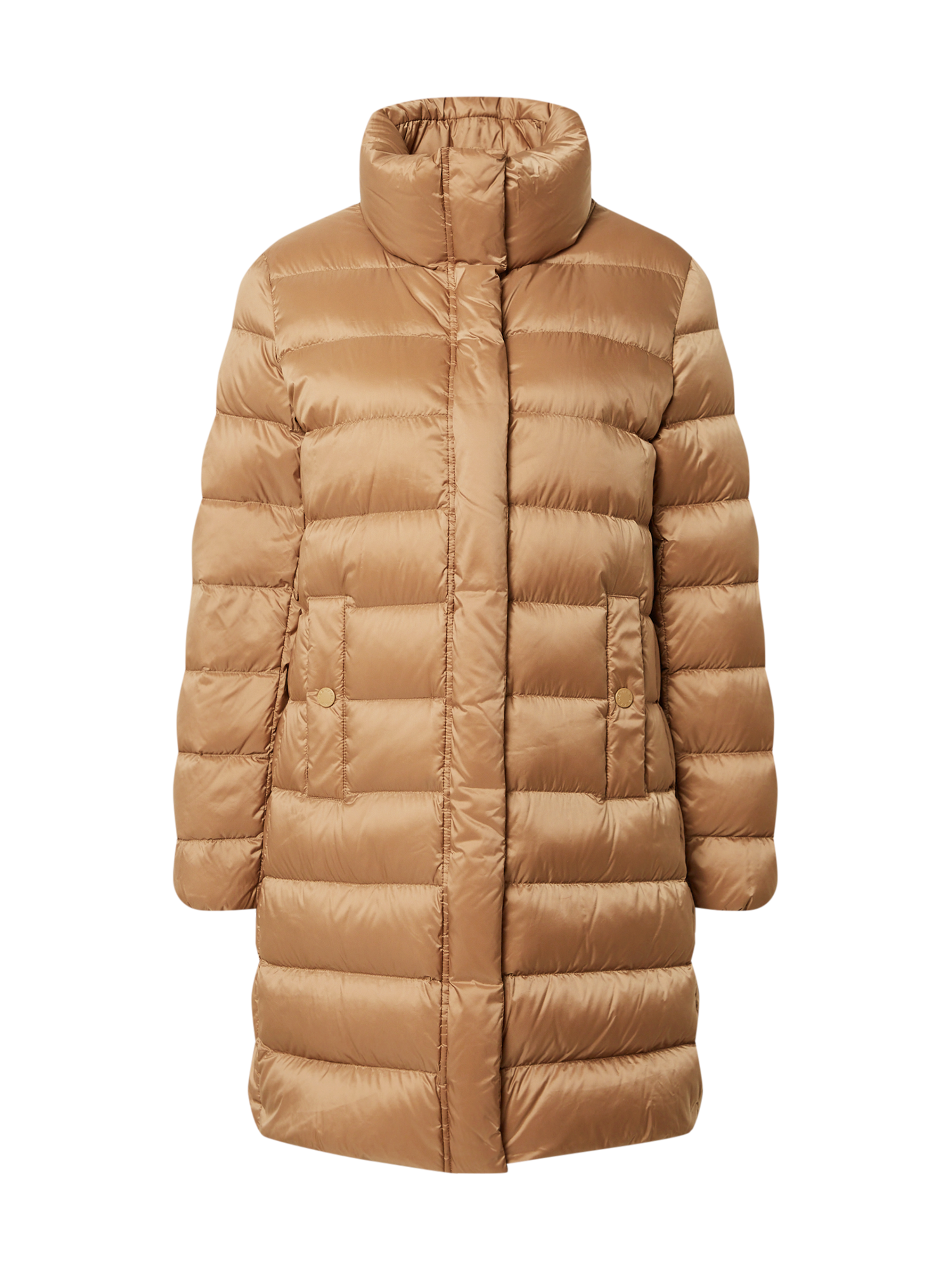 CYZFS Donna Weekend Max Mara Cappotto invernale CAMICE in Beige 
