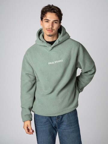Sublevel Sweatshirt in Grün: Vorderseite
