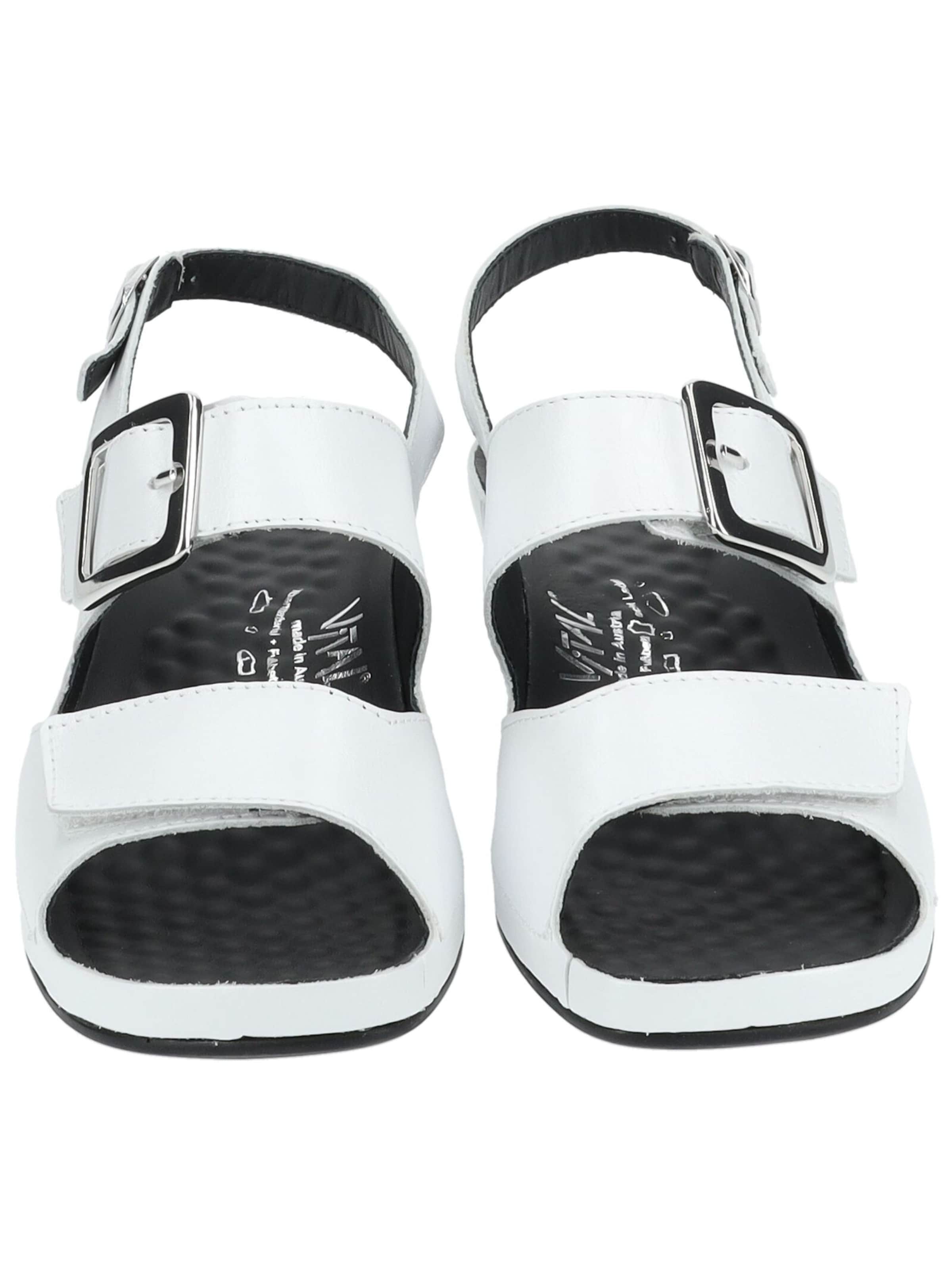 vital Strap Sandals in White