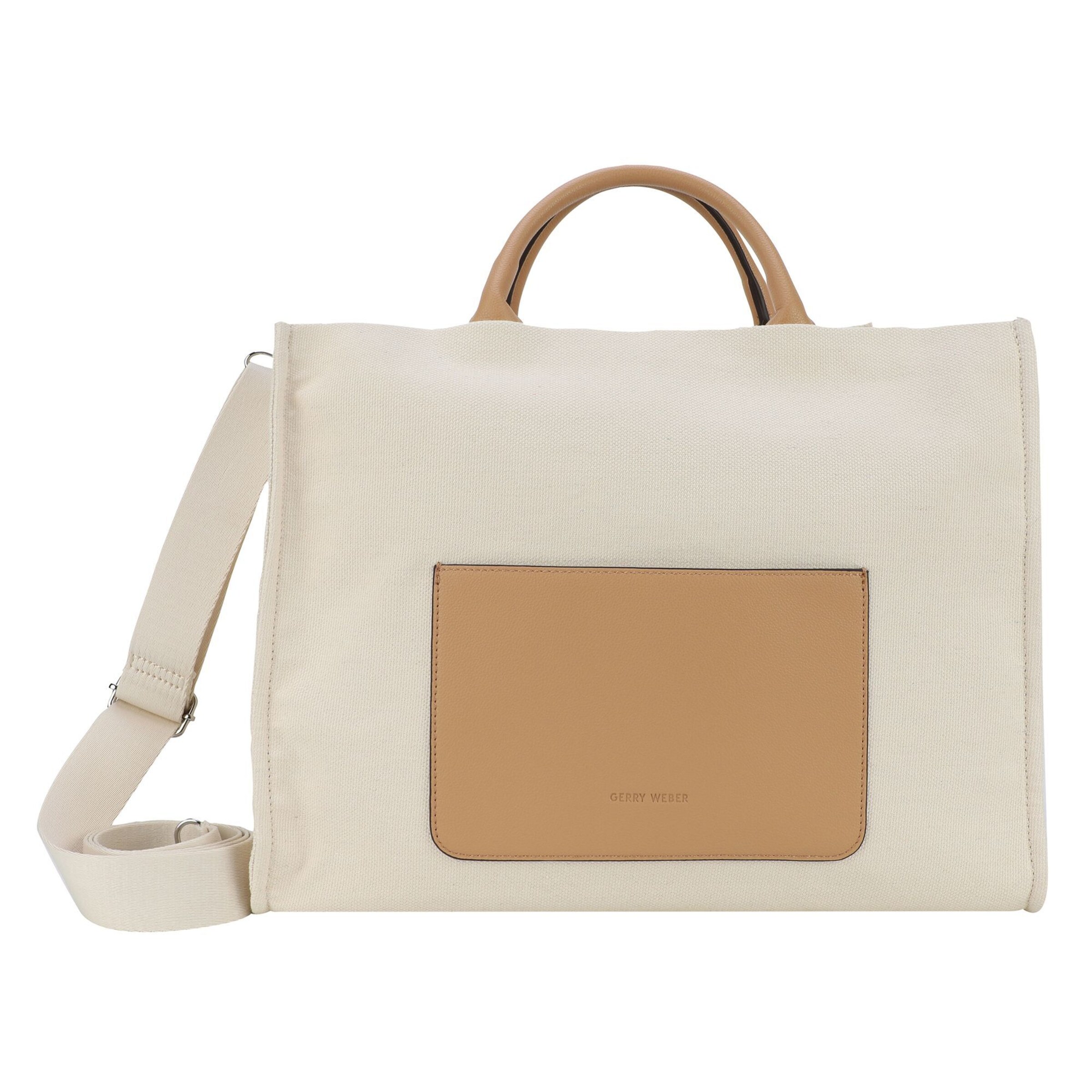 Cabas 'Lazy Days' GERRY WEBER en beige : devant