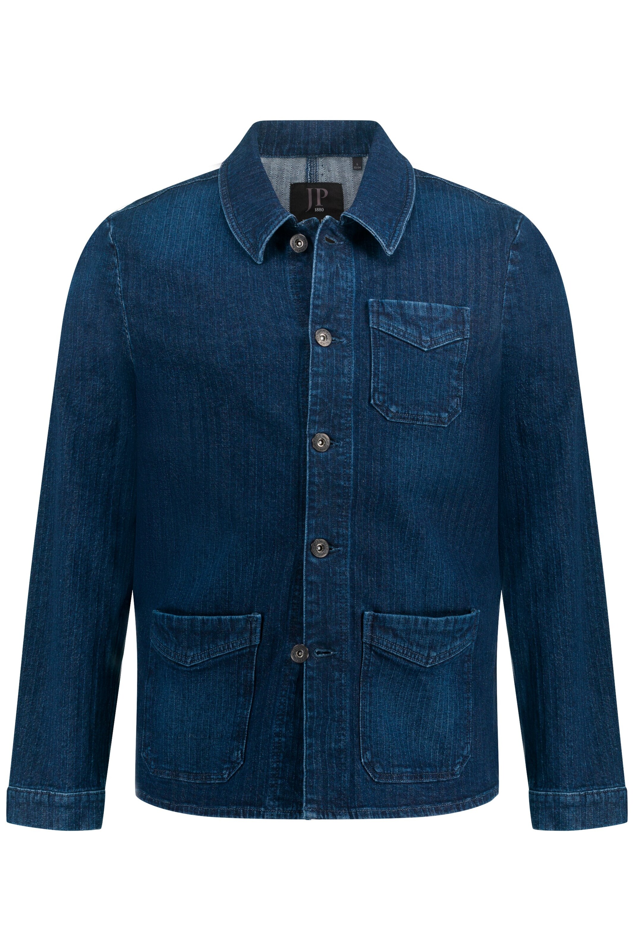 Coupe regular Veste de costume JP1880 en bleu : devant