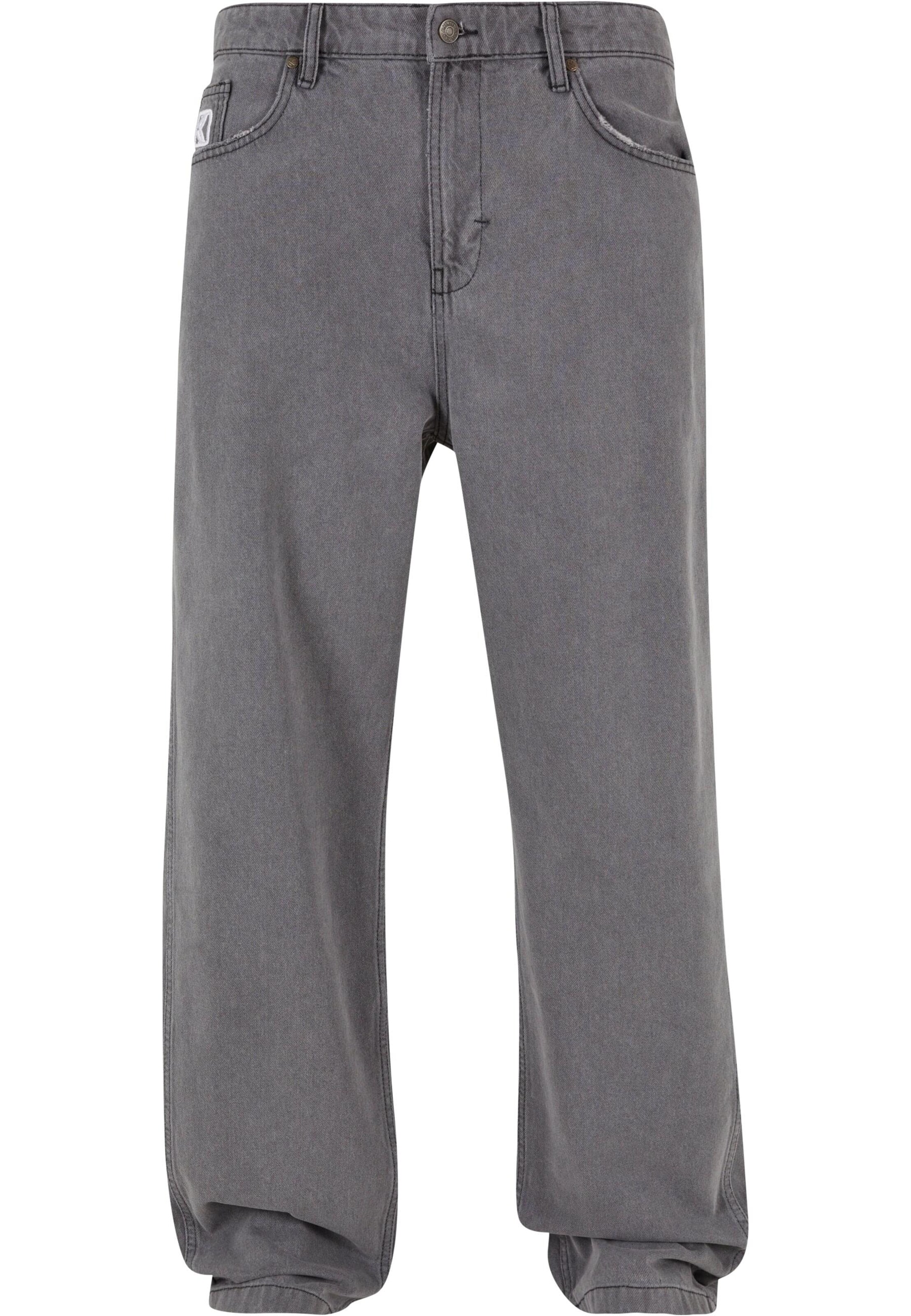 Karl Kani Loosefit Džíny – šedá: přední strana
