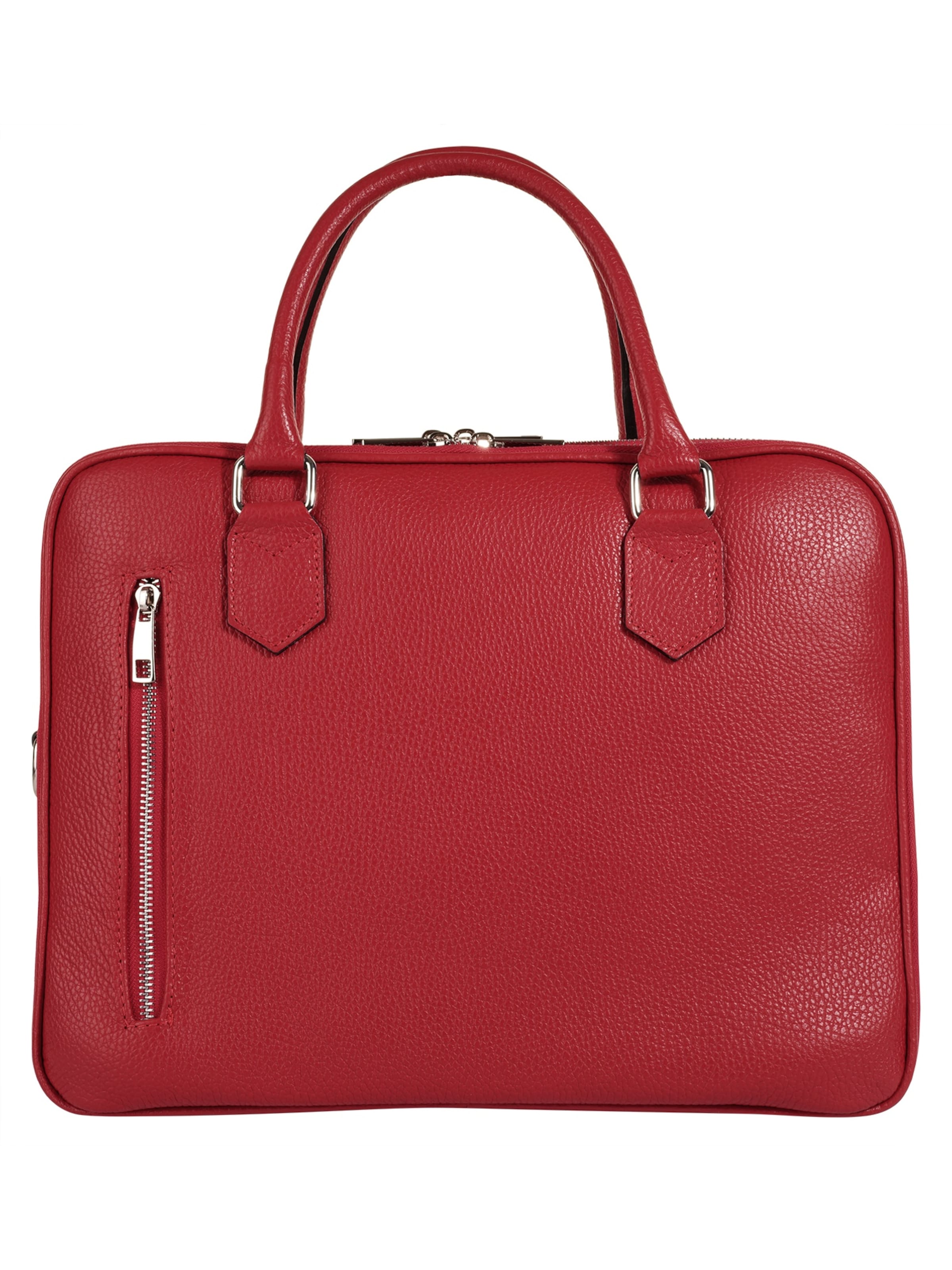 Cluty Briefcase in Red
