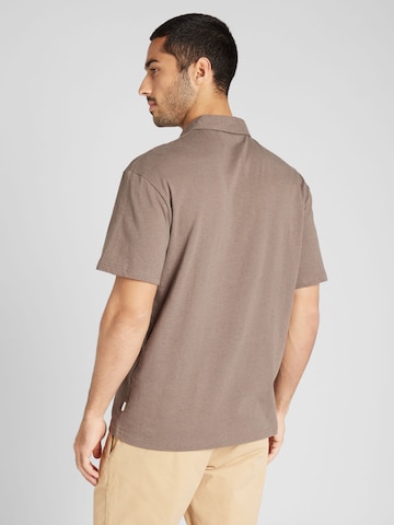 JACK & JONES Shirt in Brown