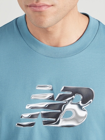 Tricou funcțional de la new balance pe albastru