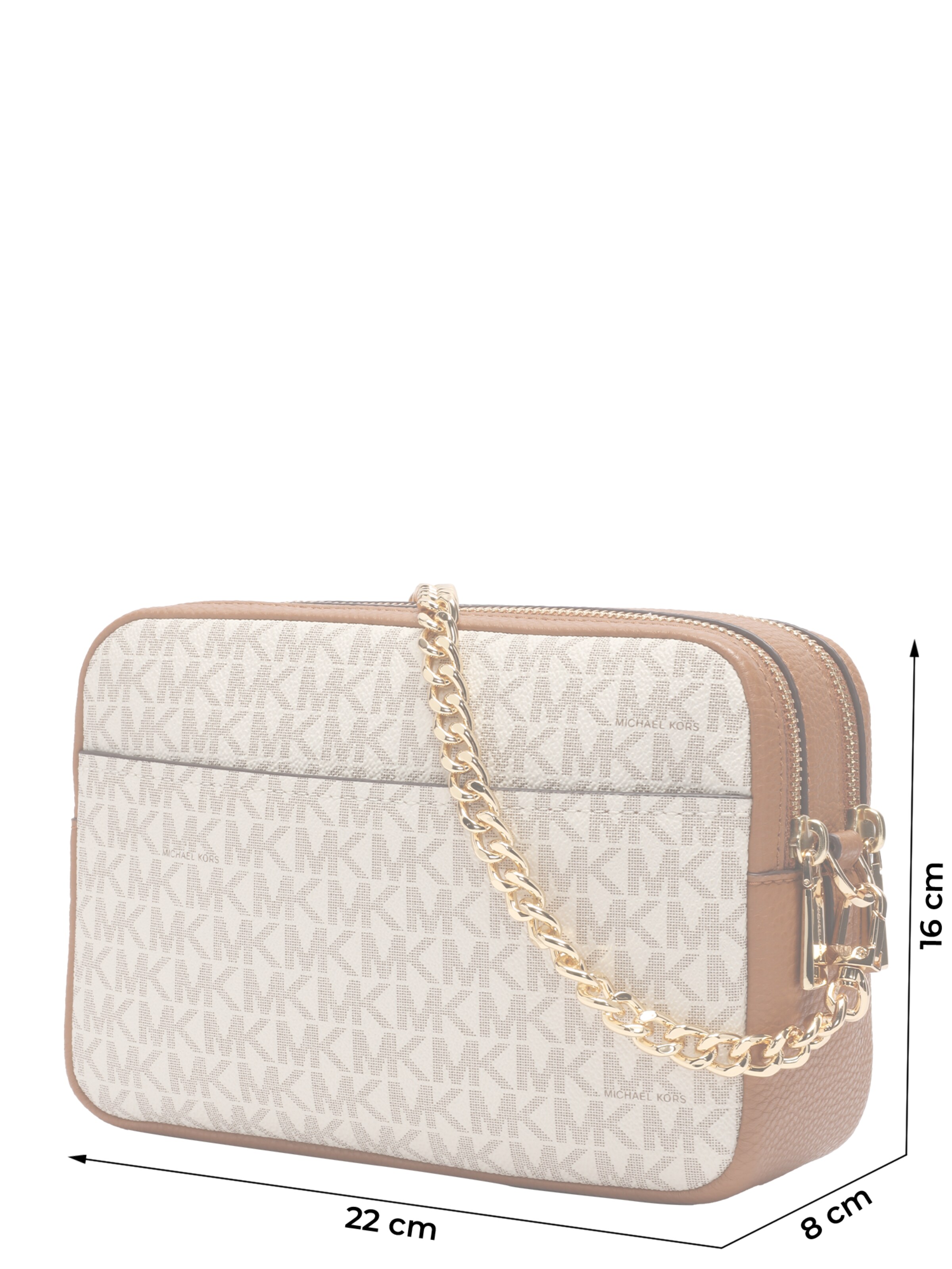 MICHAEL Michael Kors Taška cez rameno - Žltá