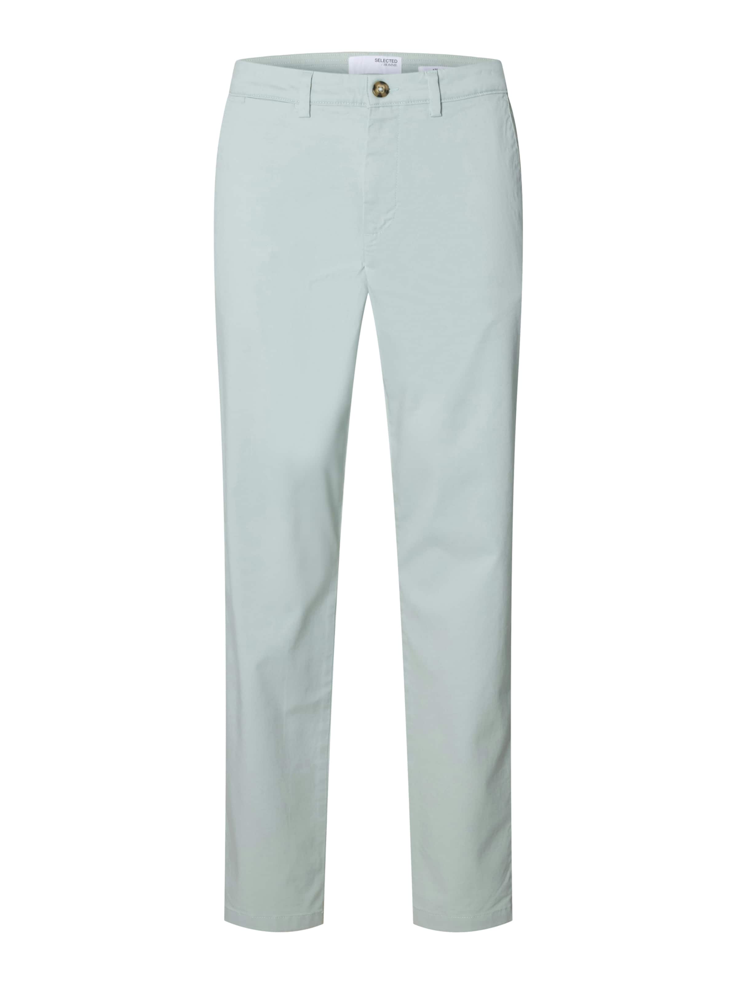 SELECTED Слим Брюки-чинос 'SLHNEW MILES' в Синий: спереди