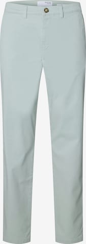SELECTEDSlimfit Chino hlače 'SLHNEW MILES' - plava boja: prednji dio