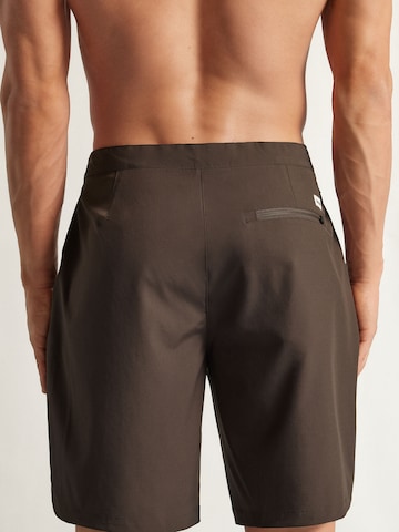 IUMAN Intimissimi Swim Trunks in Brown