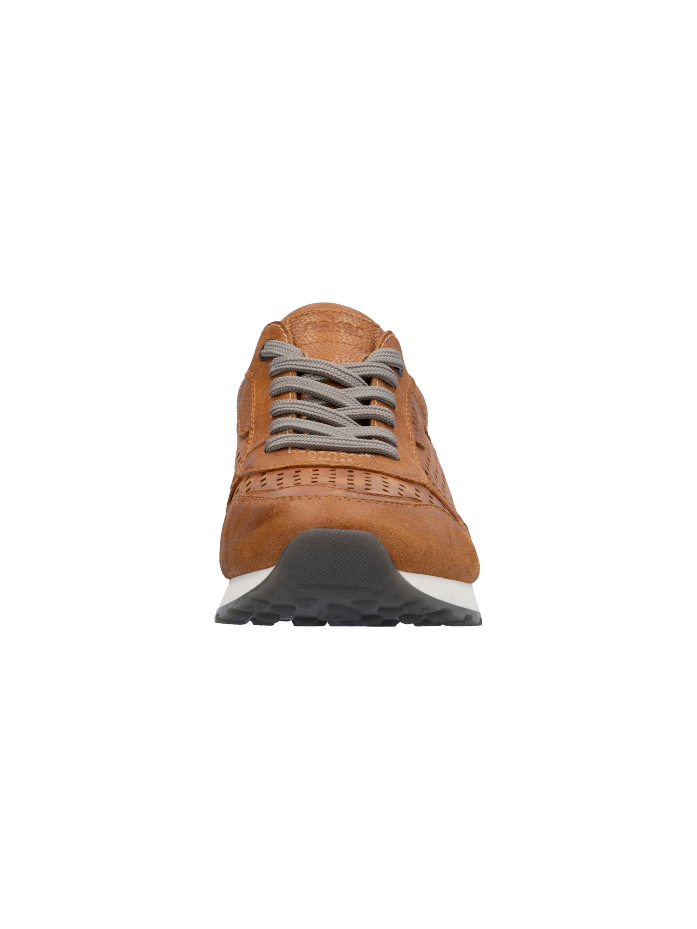 Rieker - Calzado deportivo con cordones 'Sneaker aus Sheepsuede-Leder' en marrón