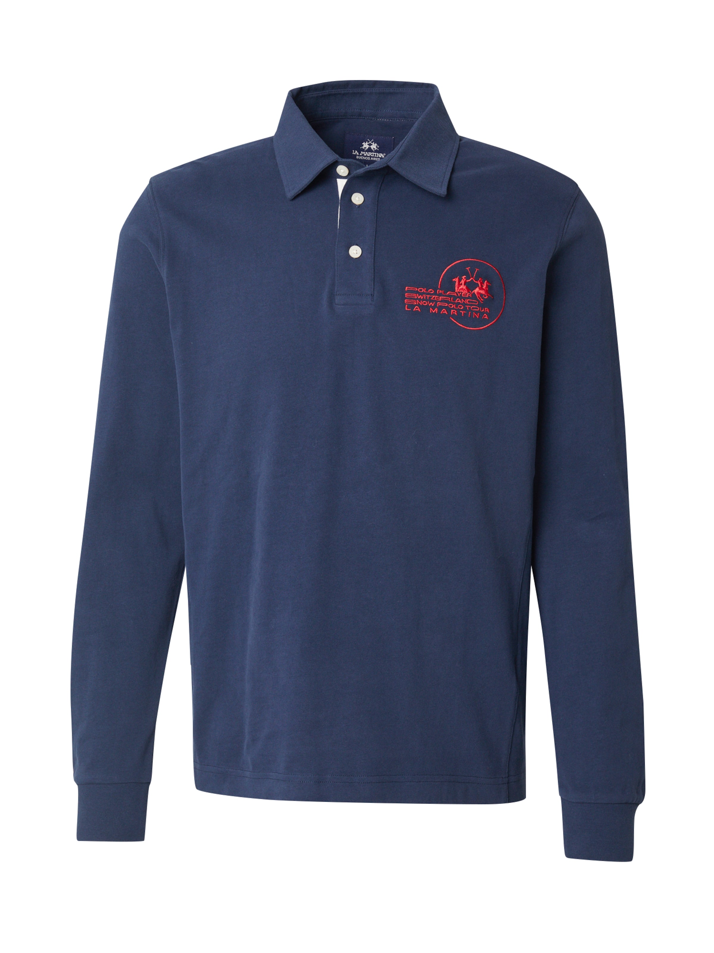 T-Shirt La Martina en bleu : devant