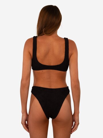 Billie Swim Bikini bottom 'Biarritz Crinkle Bottom' in Black