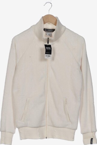 COLUMBIA Sweatshirt & Zip-Up Hoodie in L in White: front