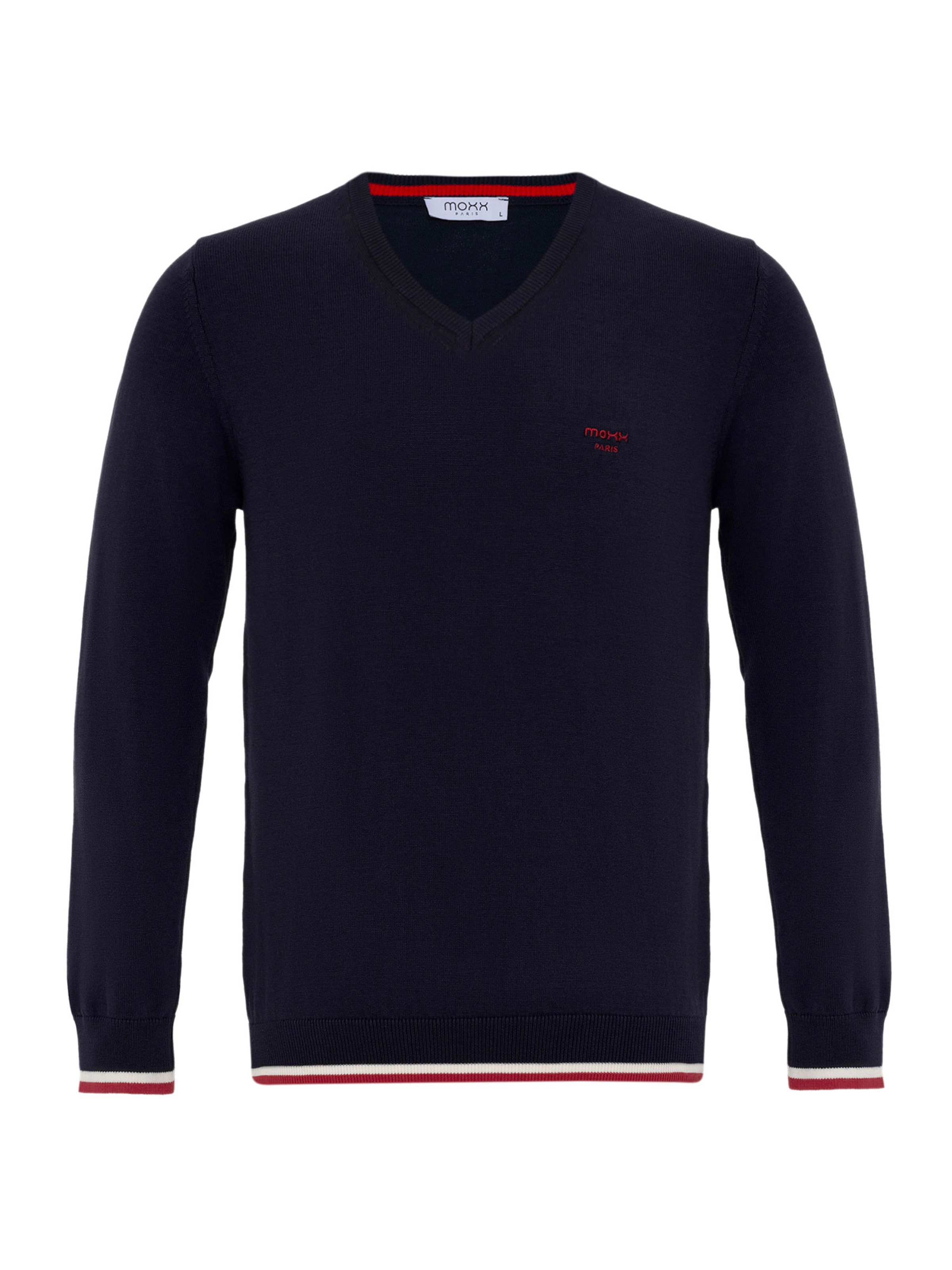 Moxx Paris Svetr – černá: přední strana