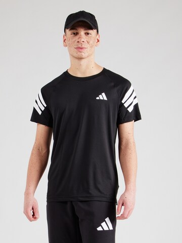 ADIDAS PERFORMANCE Funkčné tričko - Čierna: predná strana