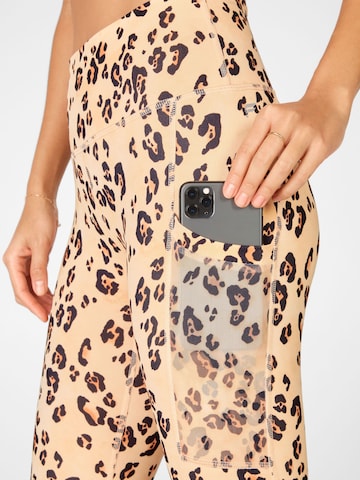 Fabletics Slimfit Leggings 'ON-THE-GO' in Beige