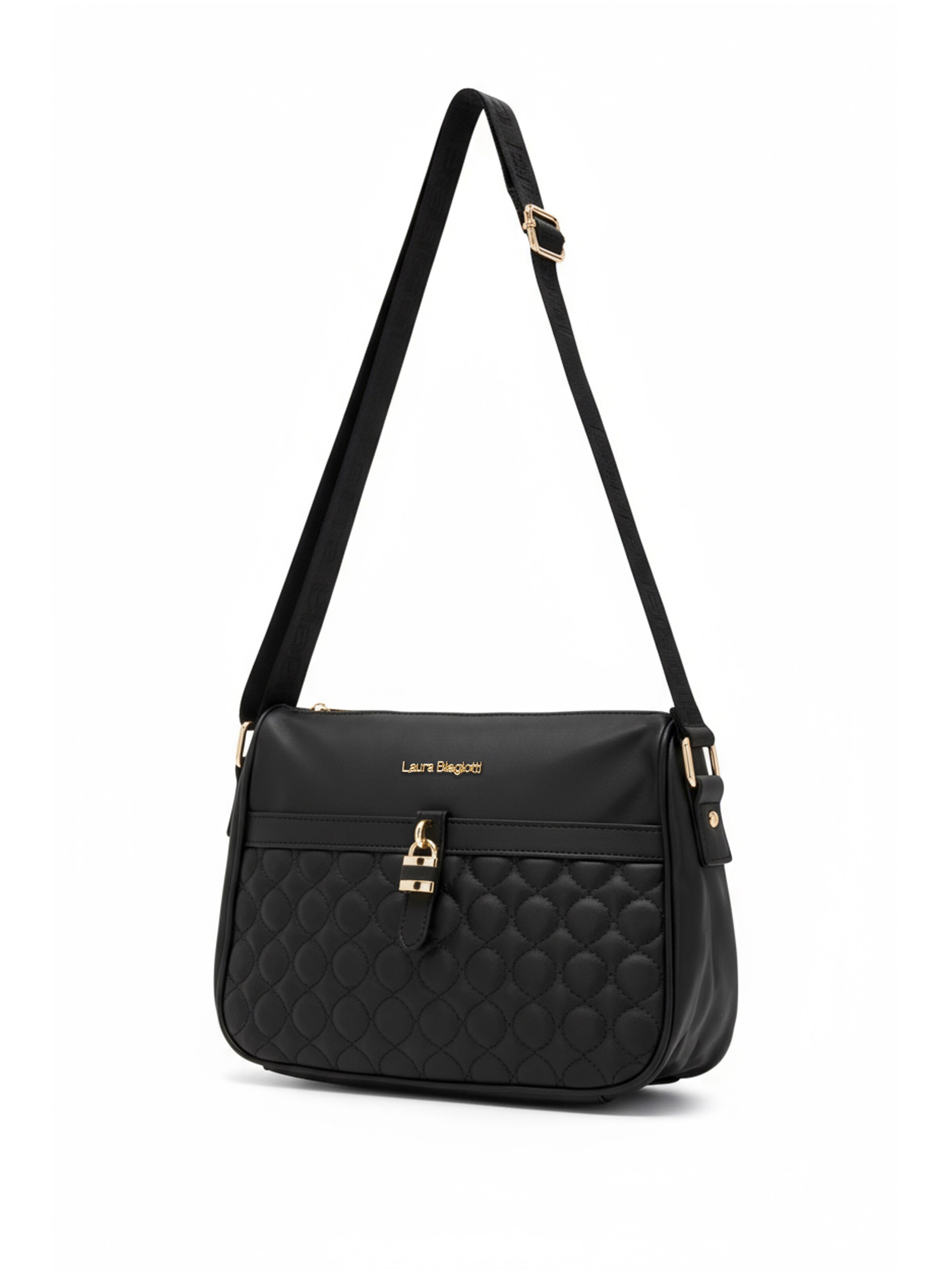 Borsa a tracolla 'Crafter 3' di Laura Biagiotti in nero