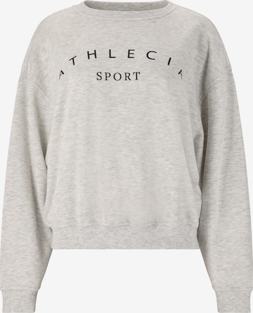 Athlecia Sportief sweatshirt 'Asport' in Grijs: voorkant