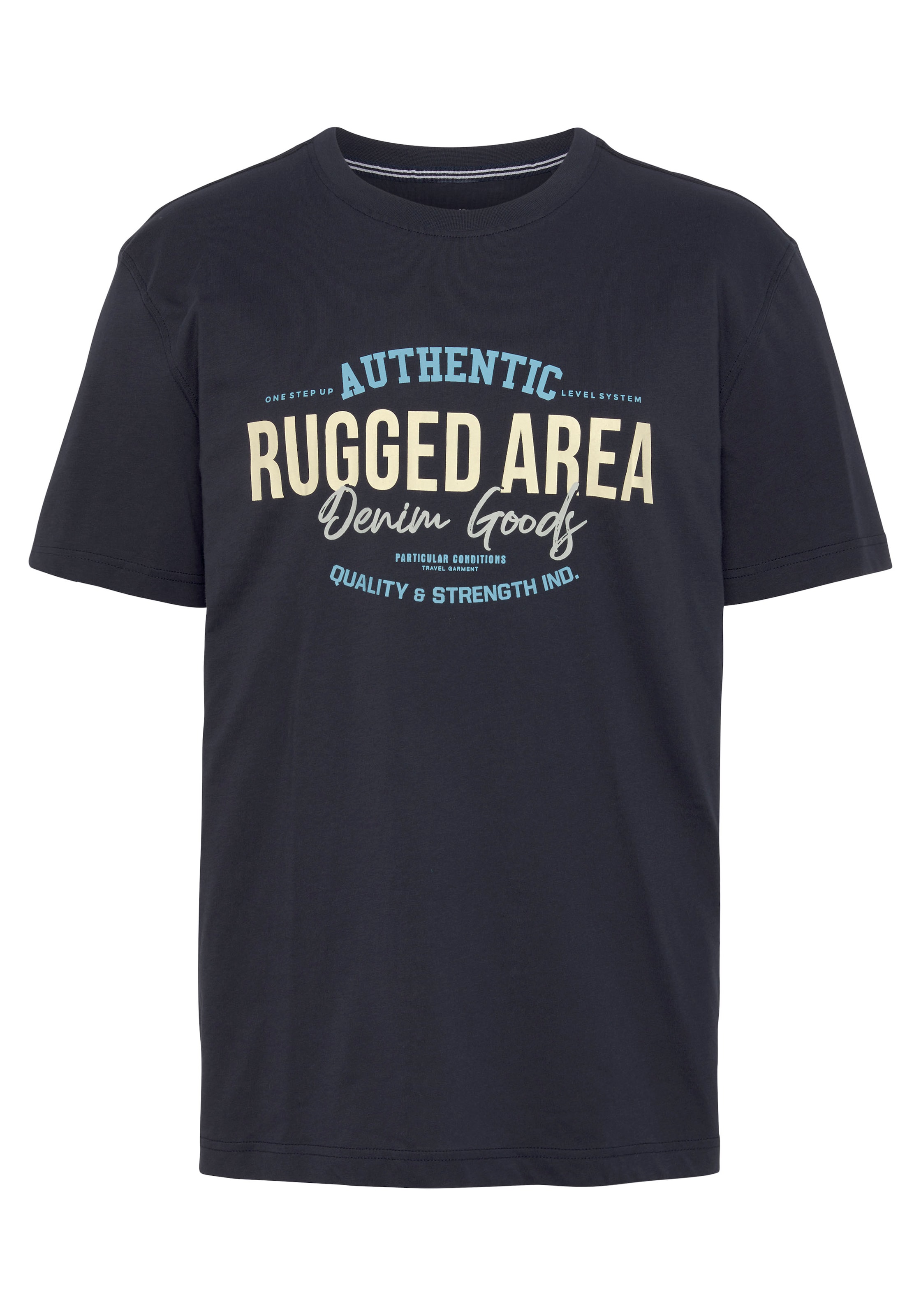 Man's World Shirt in Blue: front