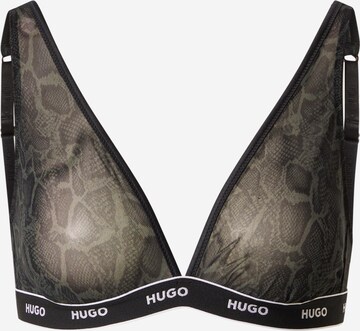 Triangle Soutien-gorge HUGO en vert : devant