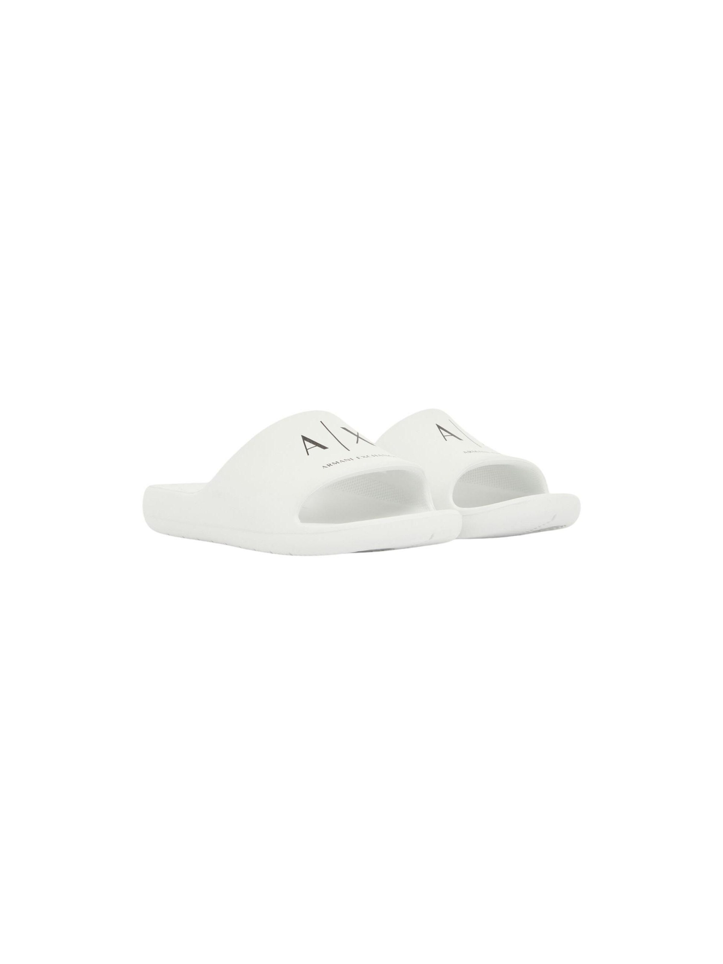 Slipper 'XM002744 AF23456' di ARMANI EXCHANGE in bianco
