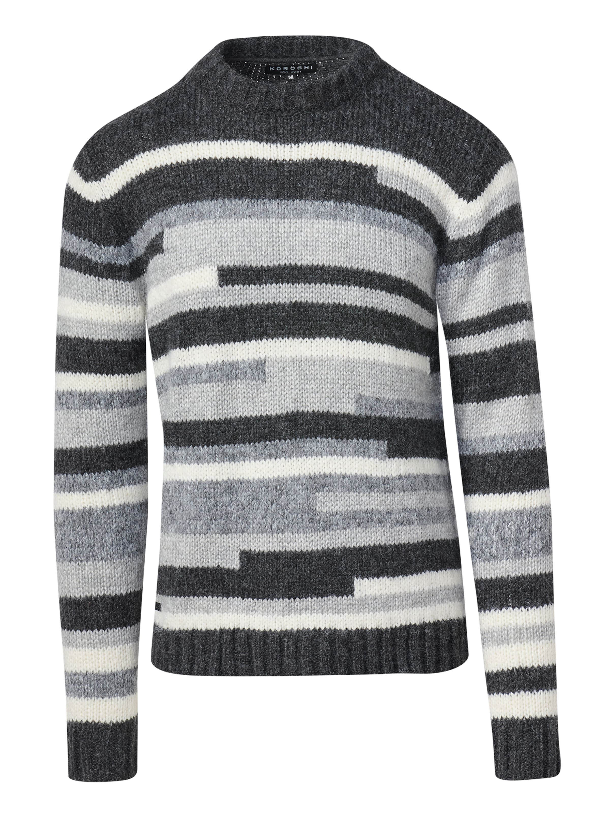 KOROSHI Sweter w kolorze szary: przód