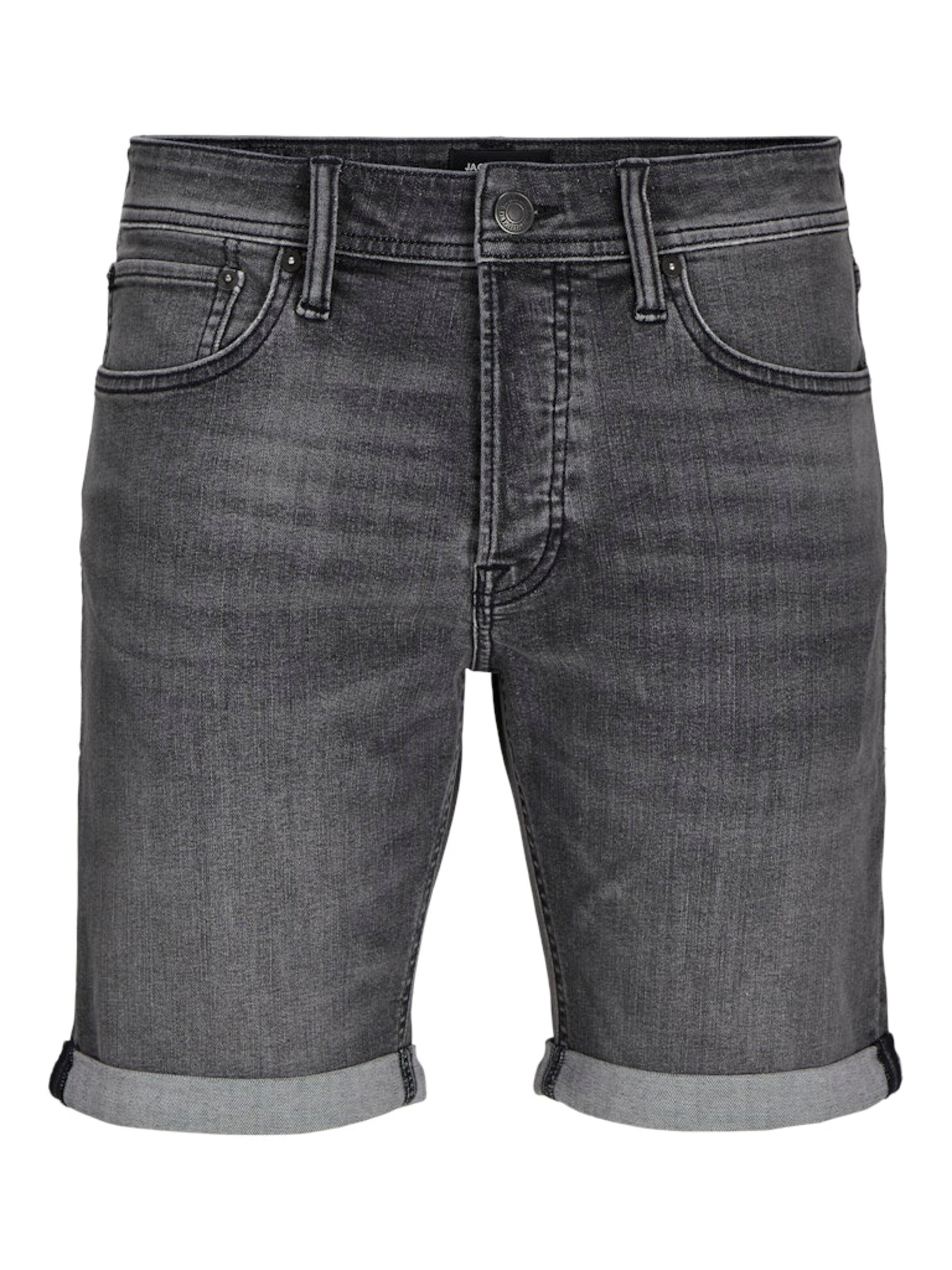 JACK & JONES Regular Jeans 'JJIRICK JJORIGINAL' in Grey: front