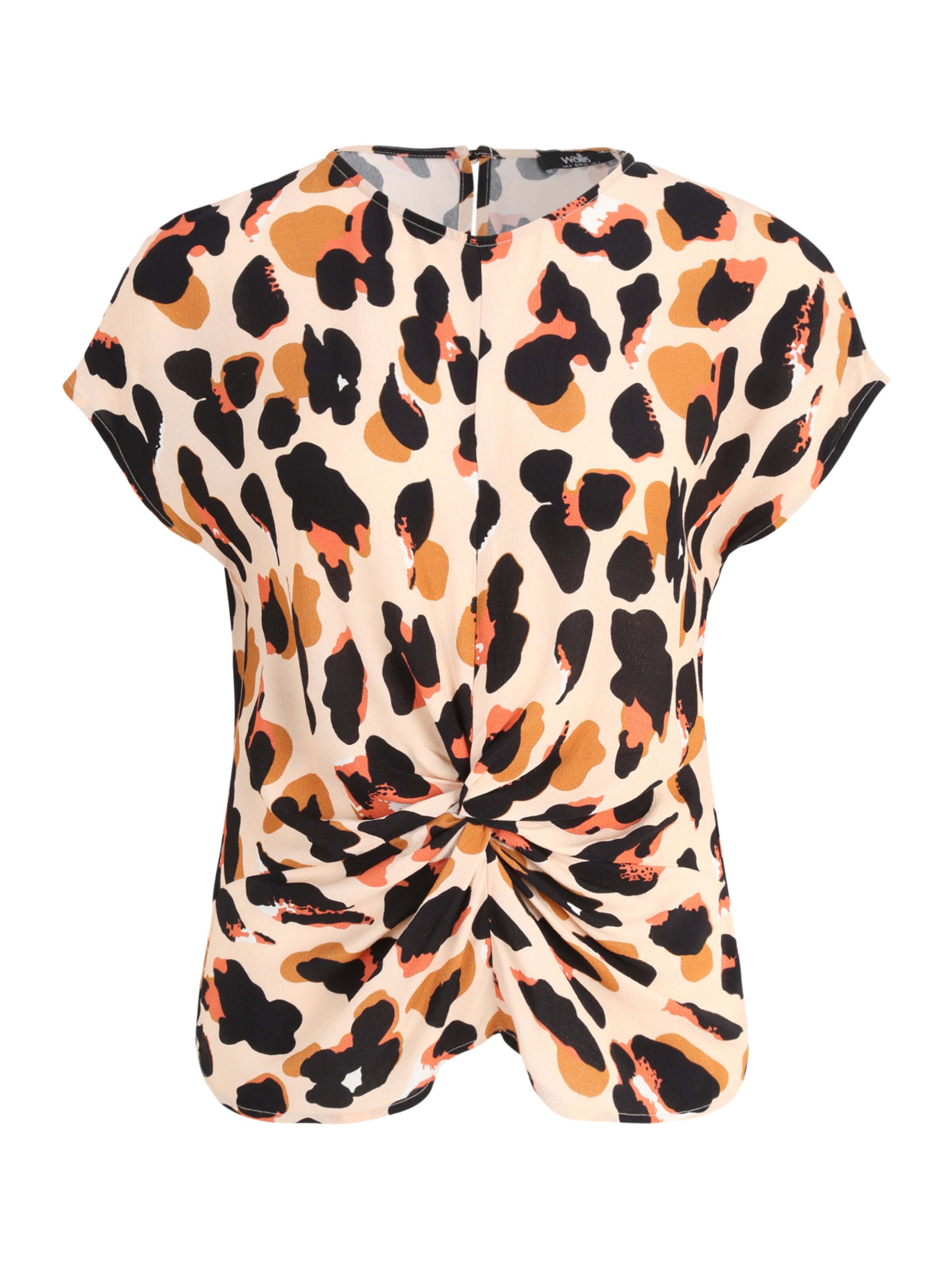 Wallis Petite - Blusa em castanho: frente