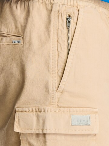 Shiwi Regular Shorts 'Chase' in Beige