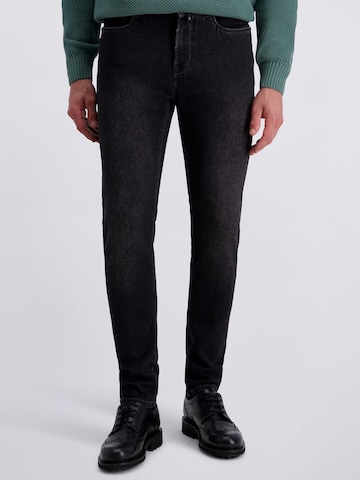 PIERRE CARDIN Tapered Jeans 'Lyon' in Grey: front