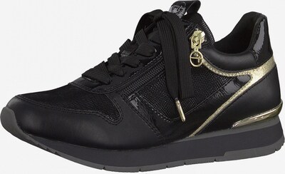 TAMARIS Sneakers in Gold / Black, Item view