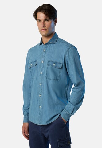 North Sails Regular Fit Skjorte i blå: forside