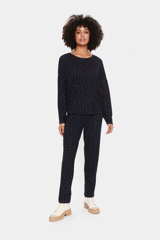 SAINT TROPEZ Pullover in Blau