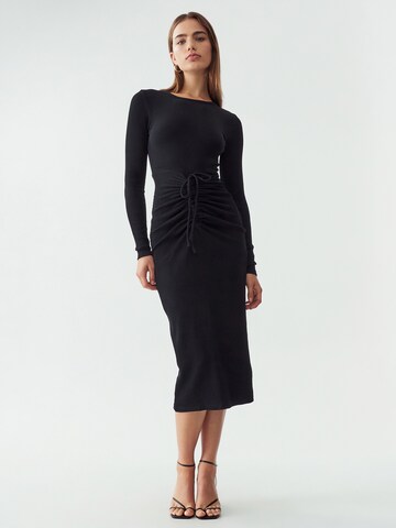 Robe 'DIONA' Calli en noir : devant