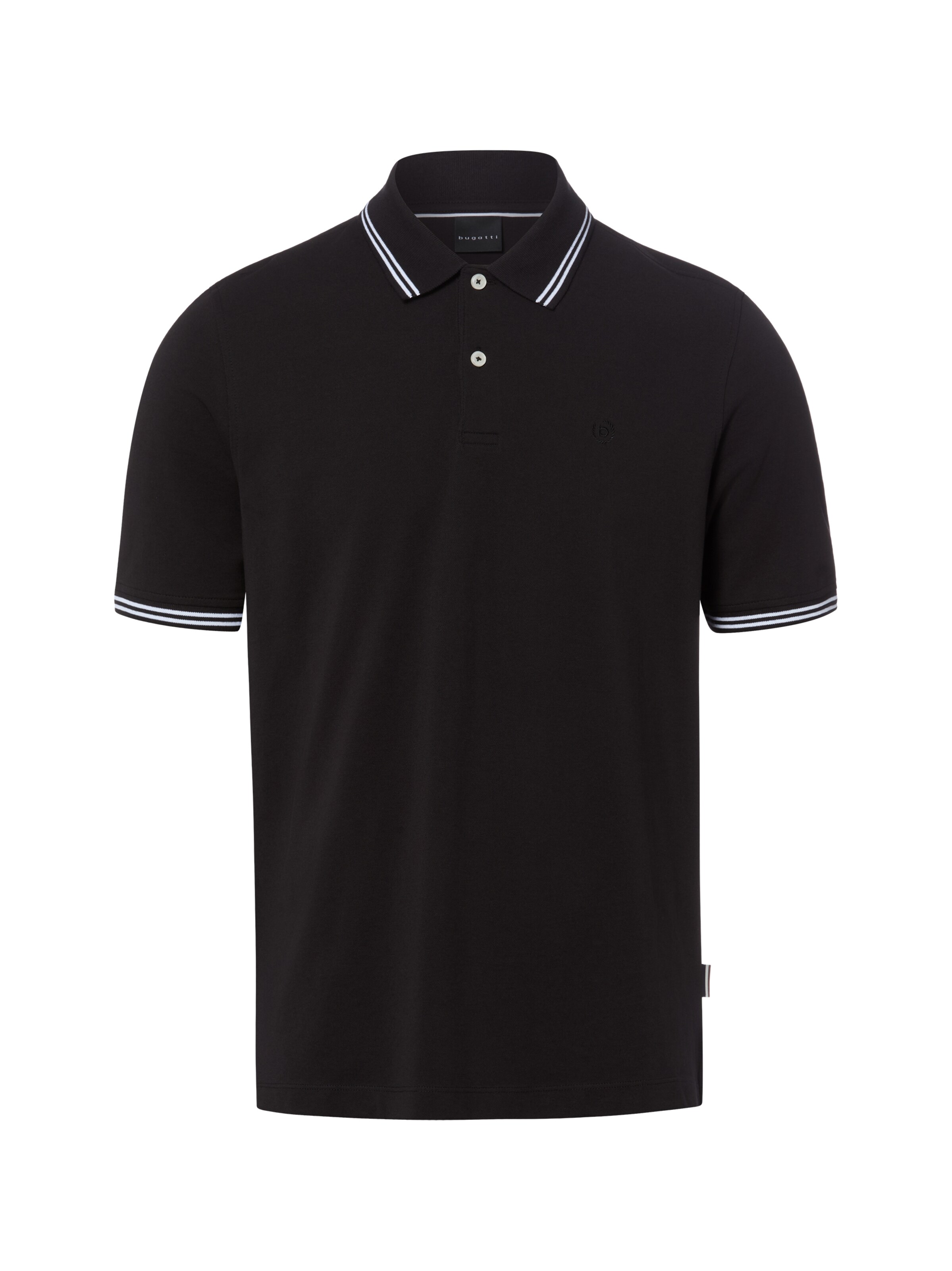 bugatti Shirt in Schwarz: Vorderseite