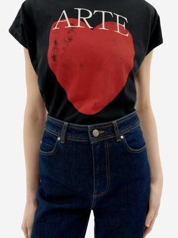 Thinking MU - Camiseta ' ART LOVE ' en negro