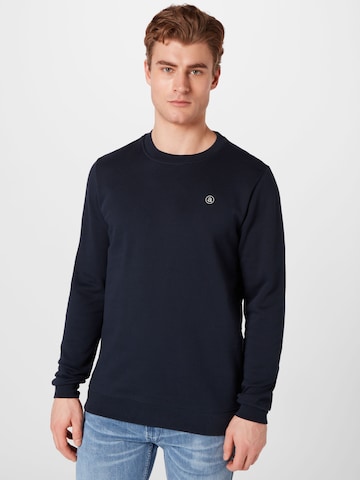 anerkjendt Sweatshirt in Blauw: voorkant