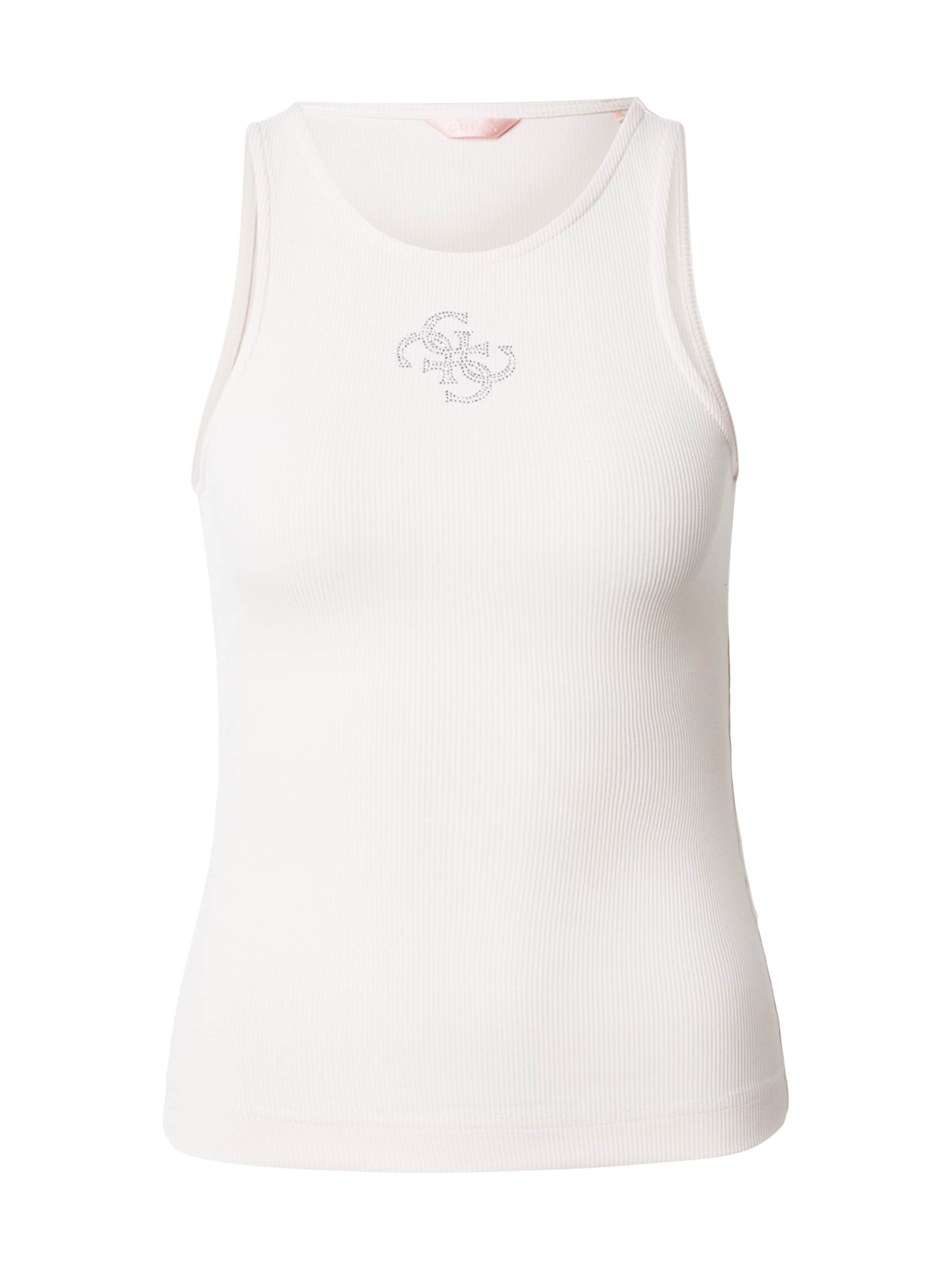 GUESS Top 'GUENDALINA' in Beige: front