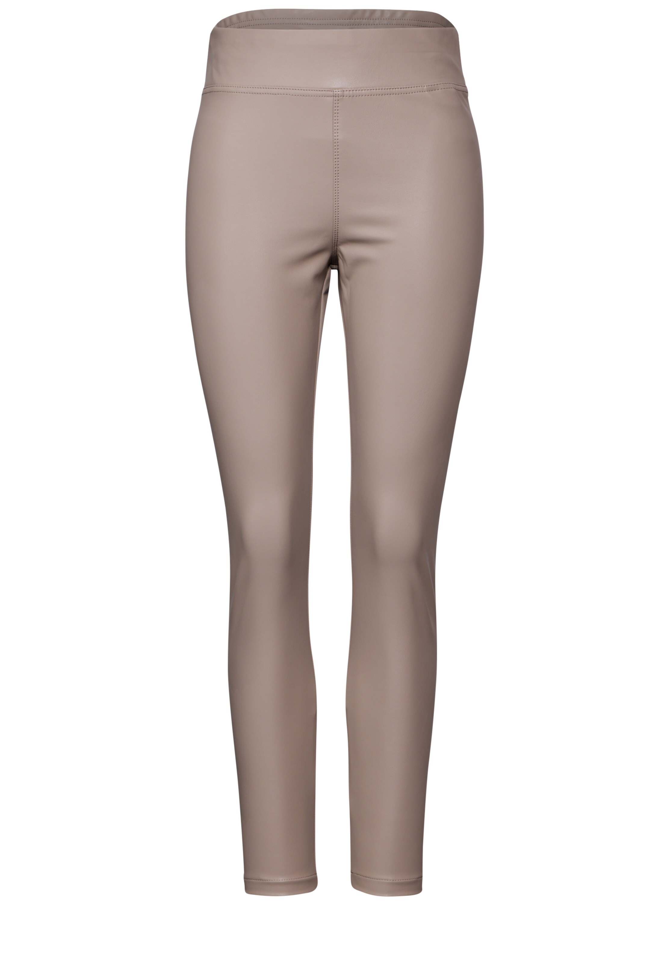 STREET ONE Skinny Leggings in Beige: Vorderseite