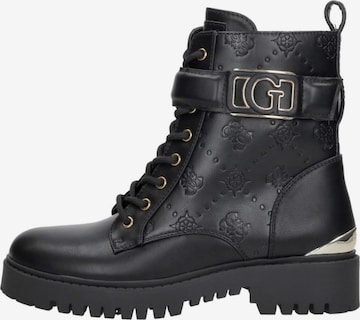 Bottines à lacets 'Oranda' GUESS en noir : devant