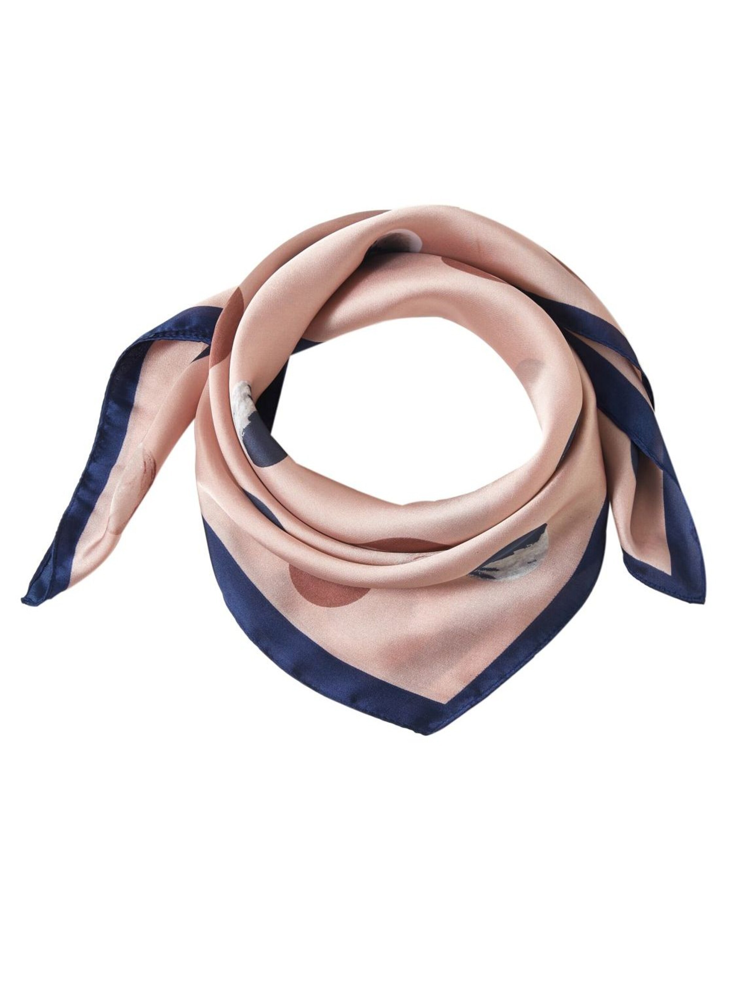 alberto cabale Scarf 'Petal Cléo' in Pink