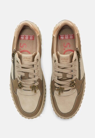 Sneaker bassa di s.Oliver in marrone