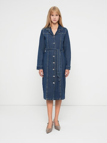 VERO MODA Blusekjole 'VMTelly' i blå: forside